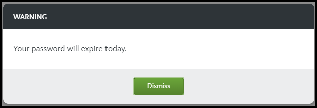 VCC | Password Expiration Notification