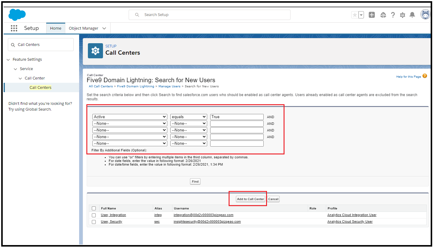 Salesforce | Enabling the Five9 Engage Lightning Adapter