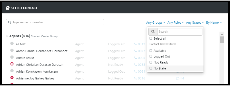 Agent Desktop Plus | Using the Address Book