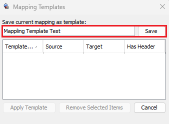 Administrator | How to Create a Mapping Template?