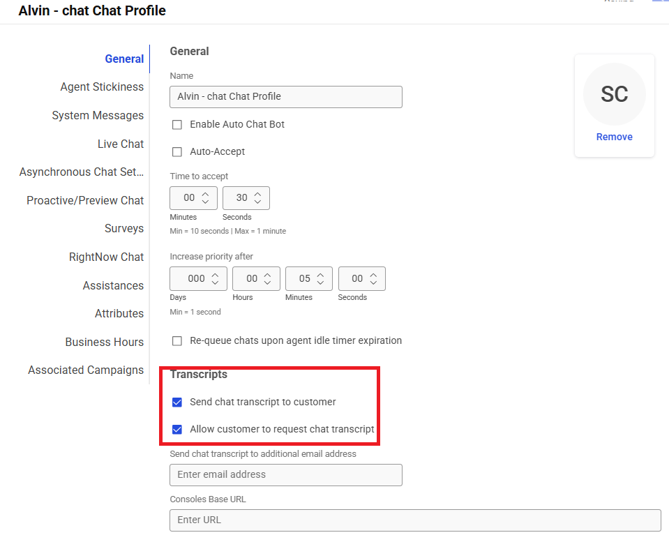 Digital Channel | How to Enable Transcript Download in Advanced Web ...