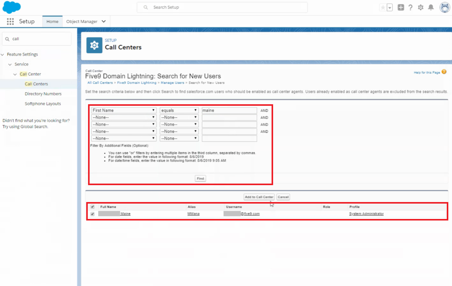 Salesforce OpenCTI | Missing Screen Pop Settings