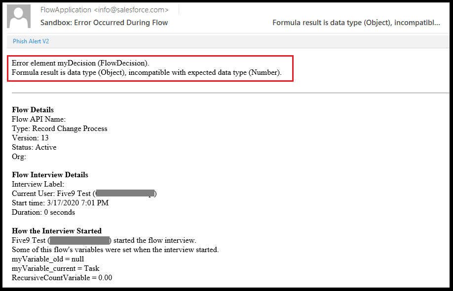 Salesforce OpenCTI | Process Builder FlowApplication errors after ...