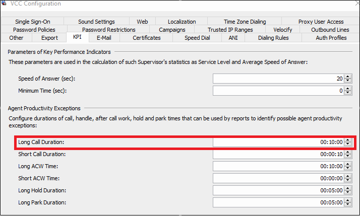 Reporting | Determining a Long Call