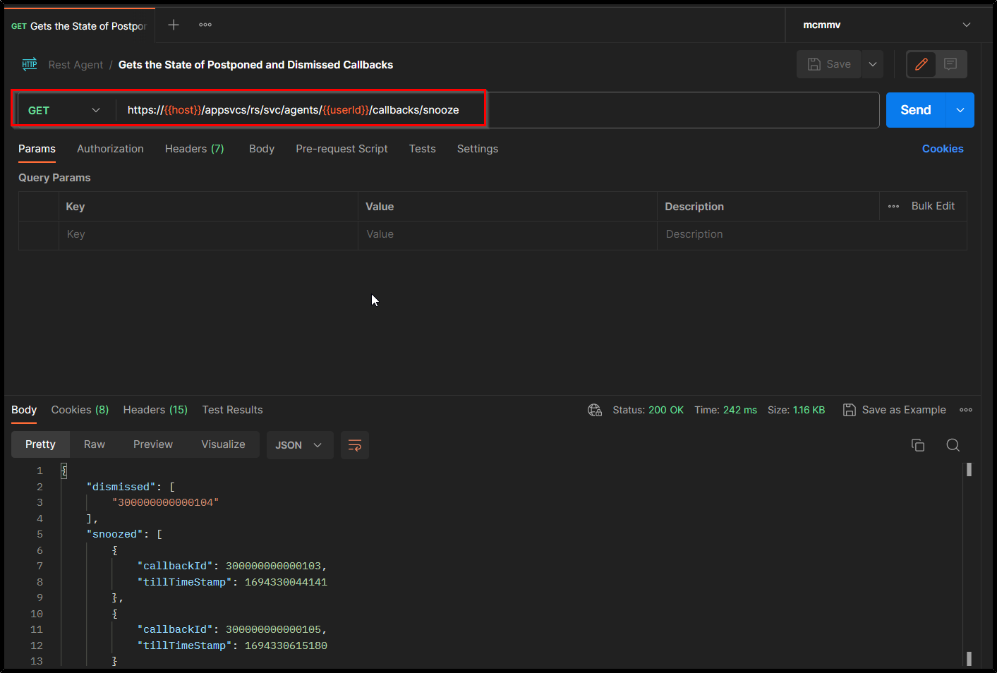 API | How to Get the State of Postponed and Dismissed Callbacks using ...