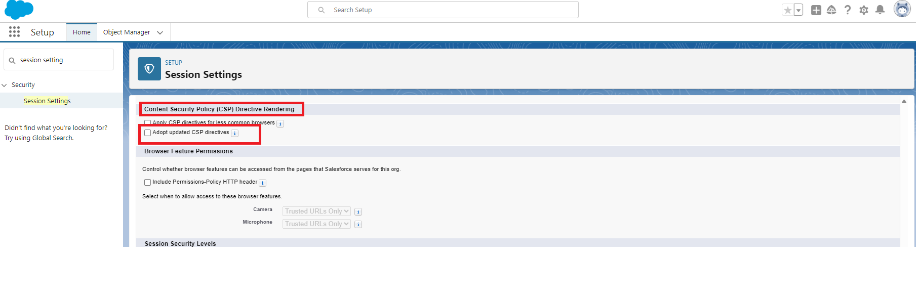 Salesforce OpenCTI | Error: 
