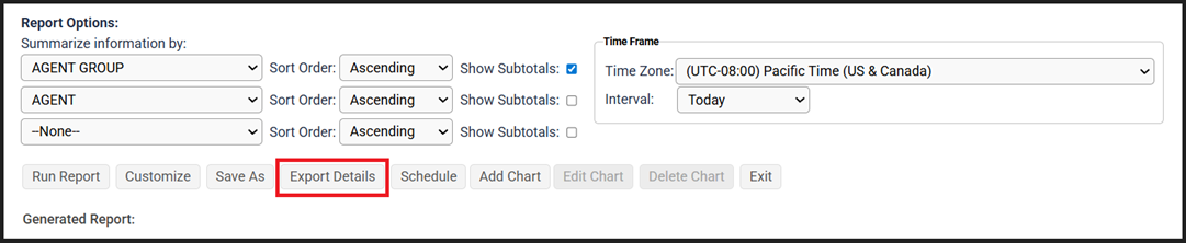 Reporting | Download or Export Report from Dashboard and Report