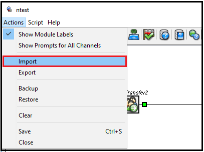 Administrator | Import/Export an IVR Script