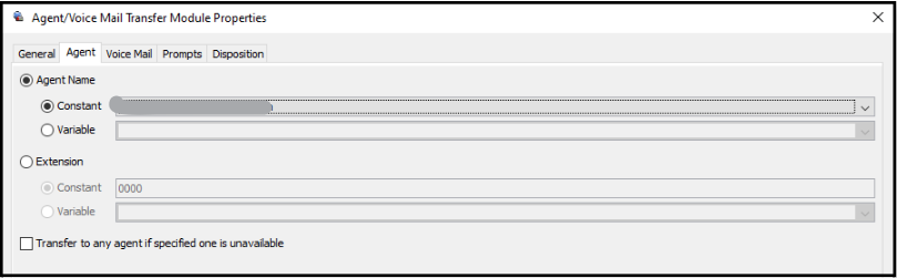 Administrator | Transfer Calls to Specific Agent via IVR based on DNIS