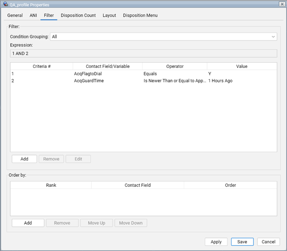 Acqueon | Creating and Editing a Campaign Profile in Five9 VCC