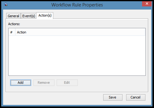 Administrator | Managing Workflow Rules