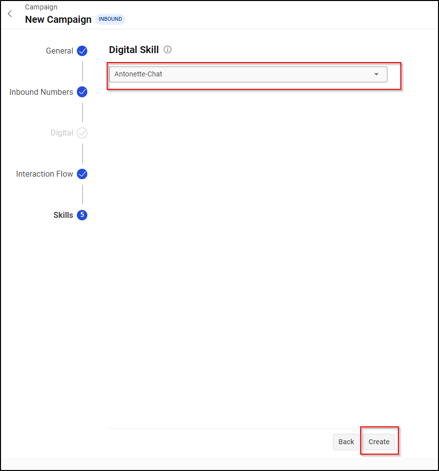 Admin Console | Creating a Chat Campaign