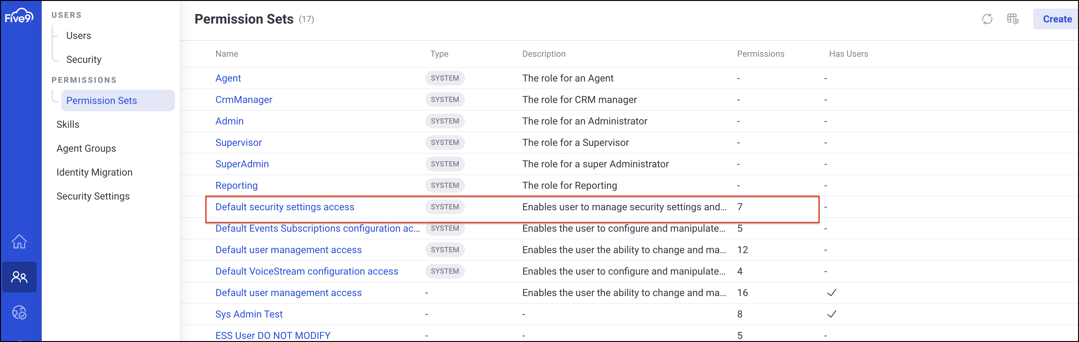Admin Console | Allowing an Admin to Manage Security Settings