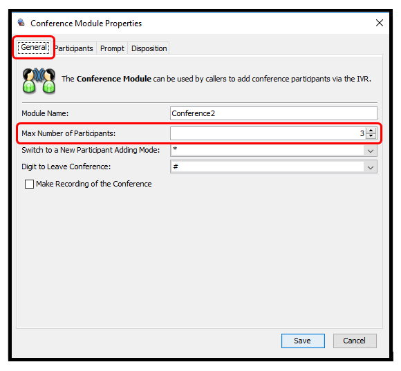 Administrator | Using the Conference Module