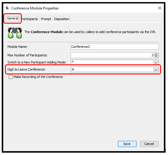 Administrator | Using the Conference Module