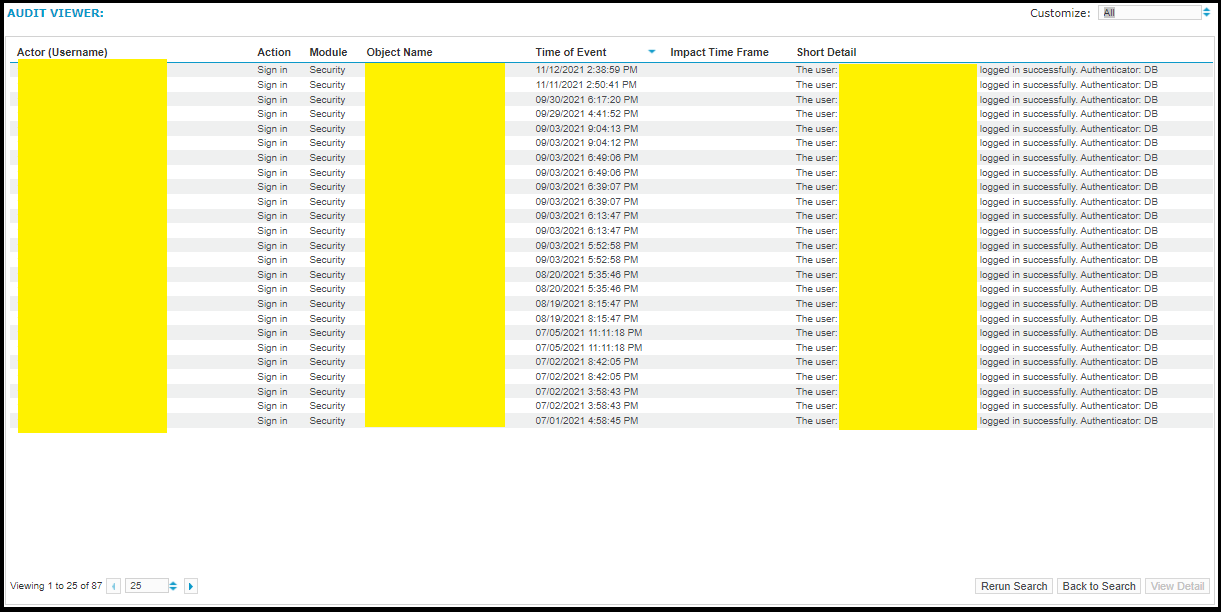 Verint | How to search for login history of users in Verint?