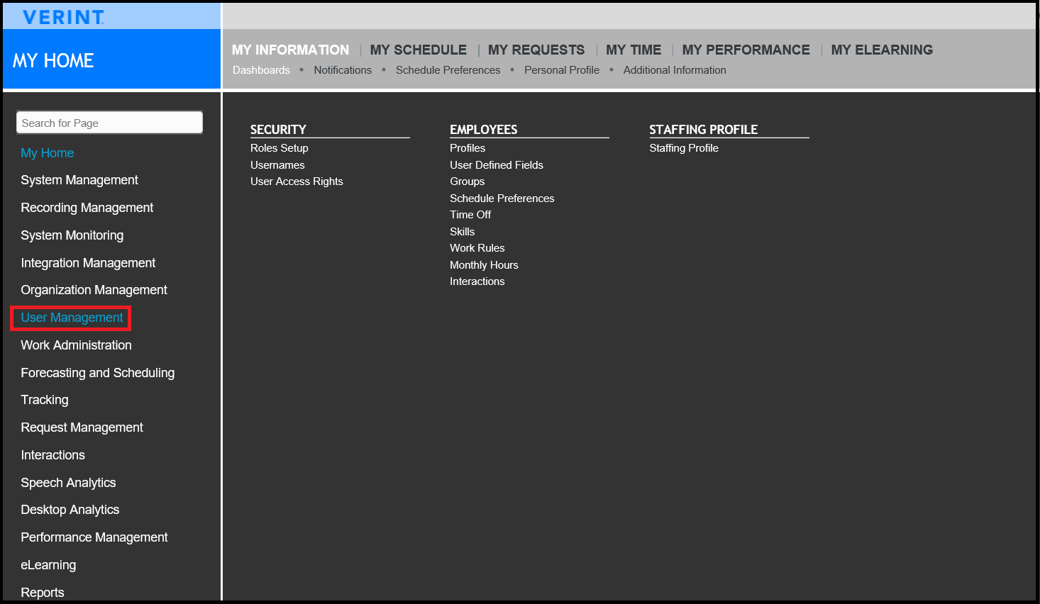 Verint | Checking the Group Scope for Verint Roles
