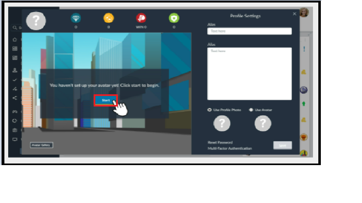 Performance Dashboard | How to Create and Edit an Avatar
