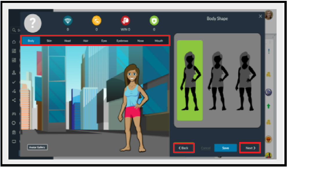 Performance Dashboard | How to Create and Edit an Avatar