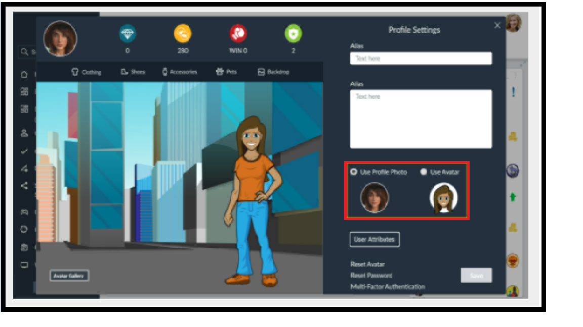 Performance Dashboard | How to Create and Edit an Avatar