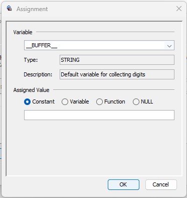 Administrator | Using the Set Variable Module