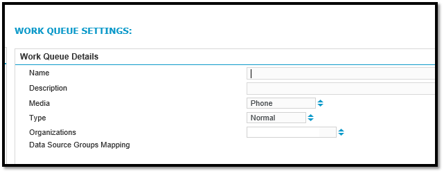 Verint | Creating a Work Queue