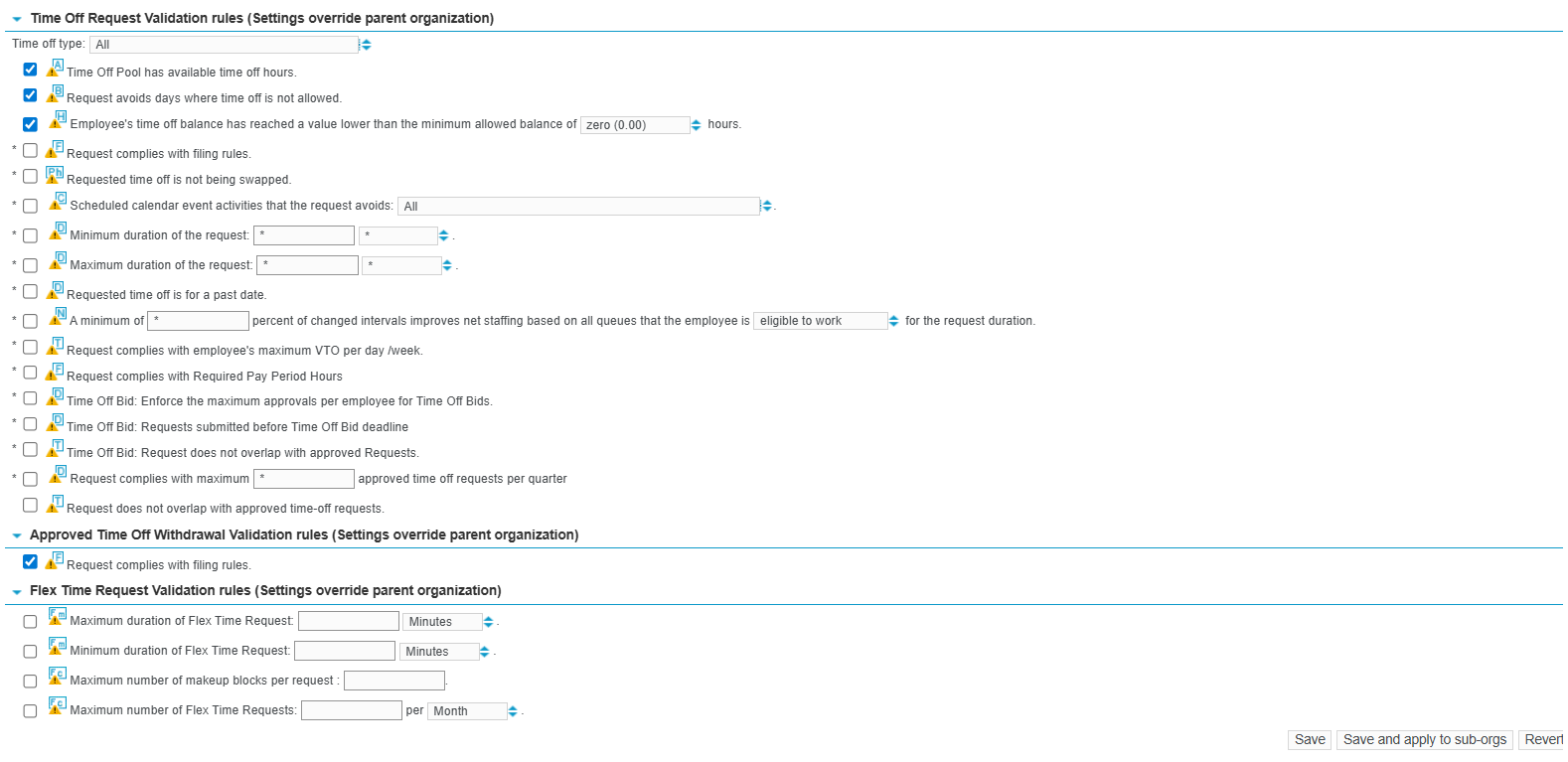 Verint | Validation under Request management