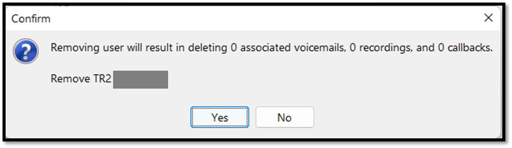 Administrator | Creating/Removing a User