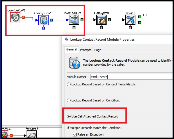 Administrator | Routing Calls Based on the Contact Field