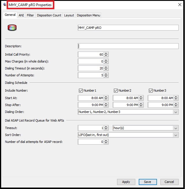 Administrator | Adding Call Variables to Campaign Profiles