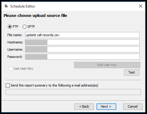 Administrator | How to Schedule Call List Update