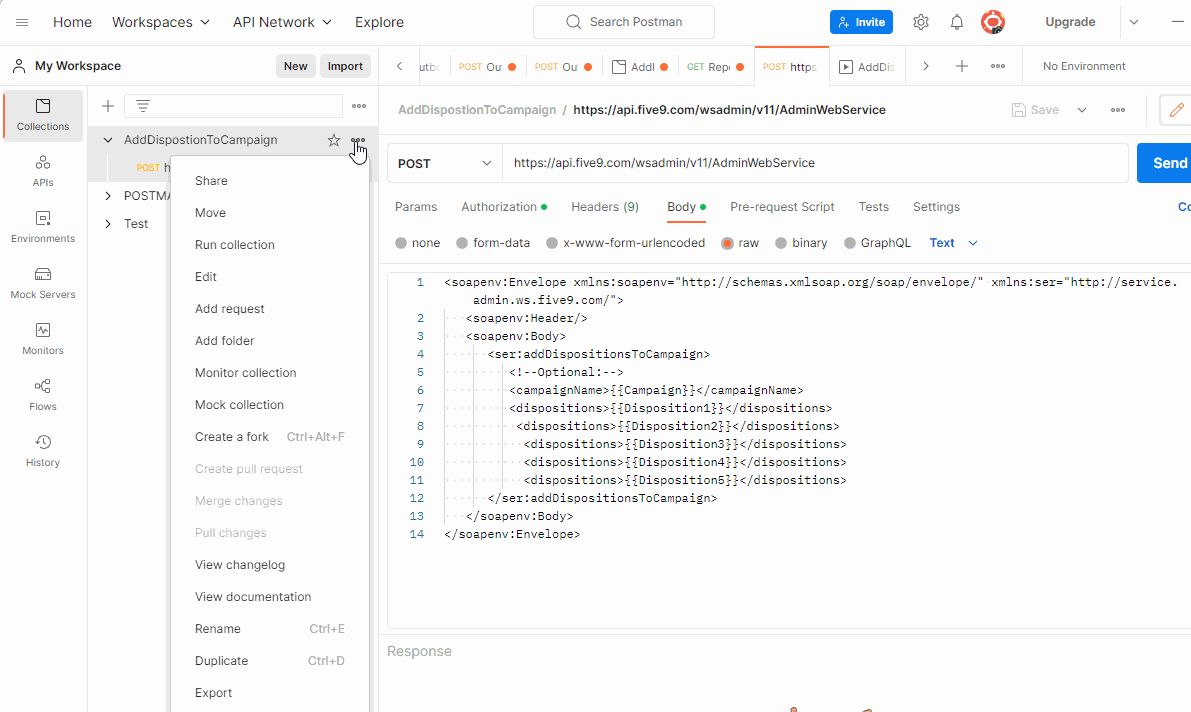 API | Add Multiple Dispositions to Multiple Campaigns via Bulk API Request