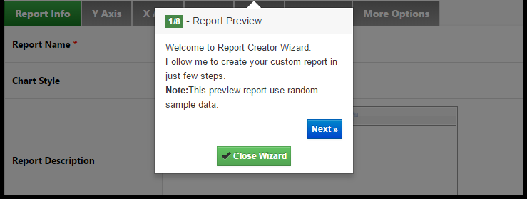 Studio | Creating a Report