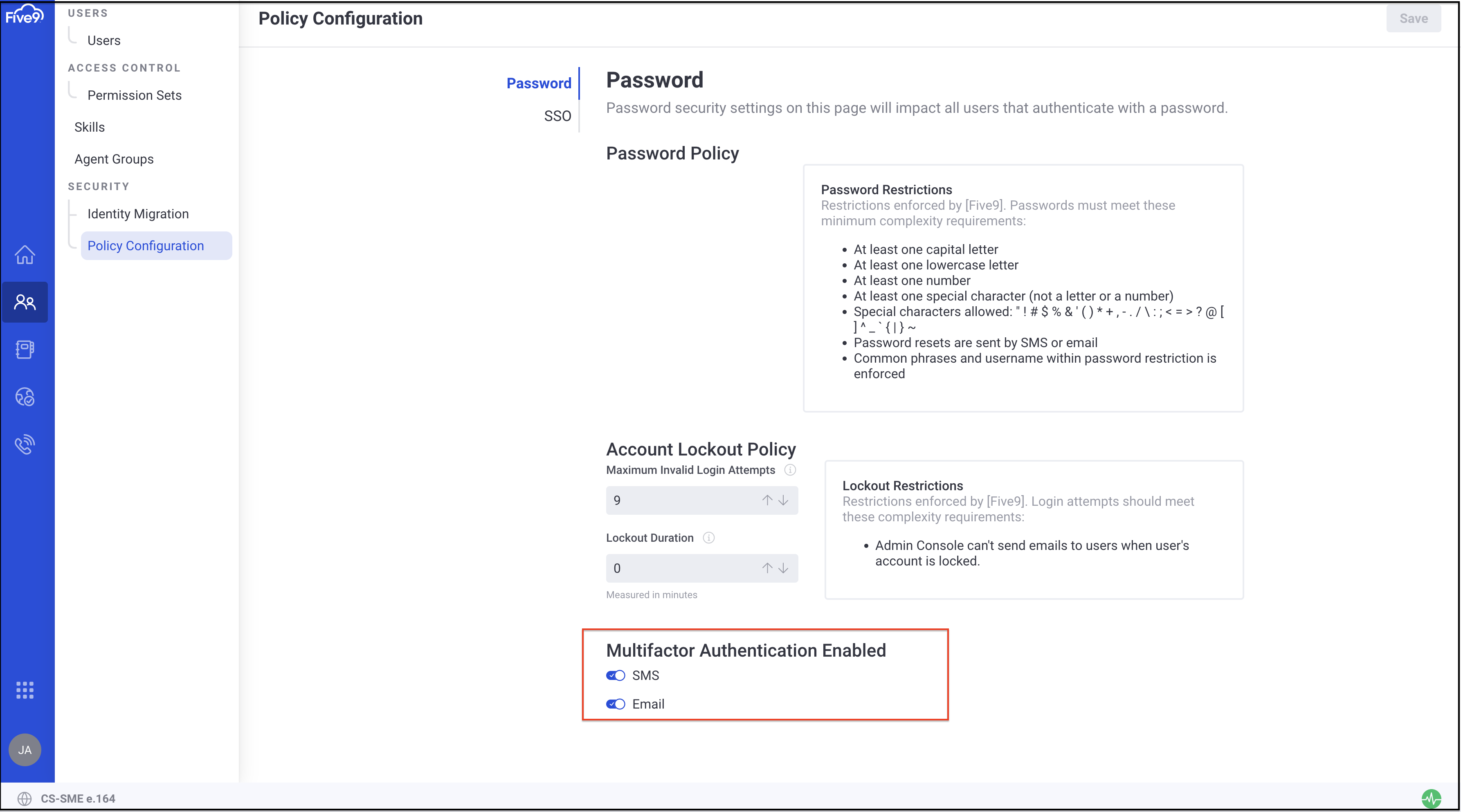 Admin Console | How to Enable Multi Factor Authentication