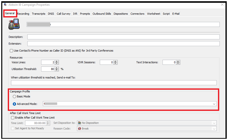 Administrator | Change ANI for Queue Callbacks