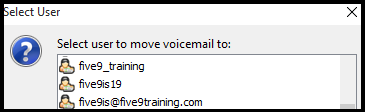 Administrator | Managing User Voicemails