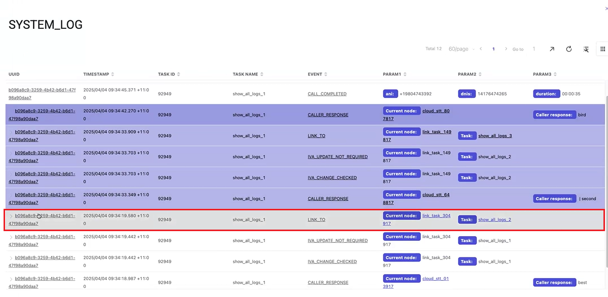 Studio 7 | System Logs