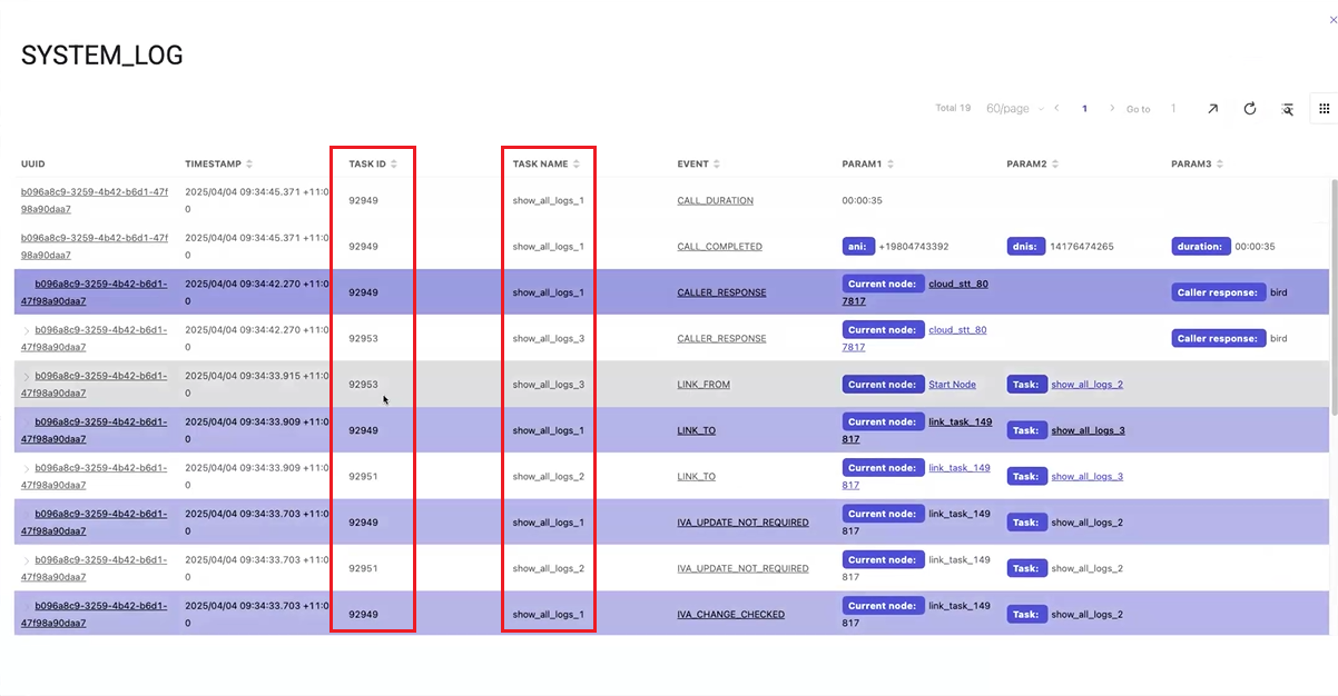 Studio 7 | System Logs