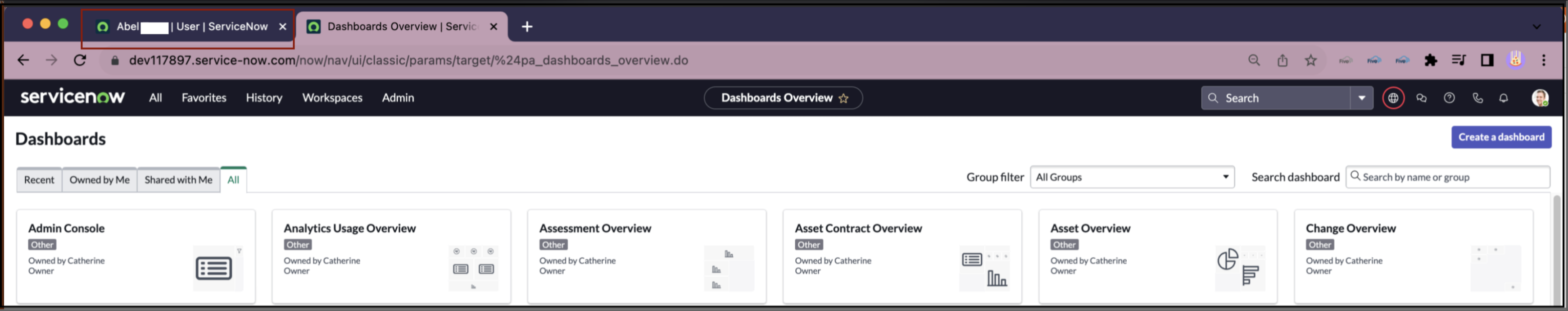 ServiceNow | Screen pop behavior for multiple tabs