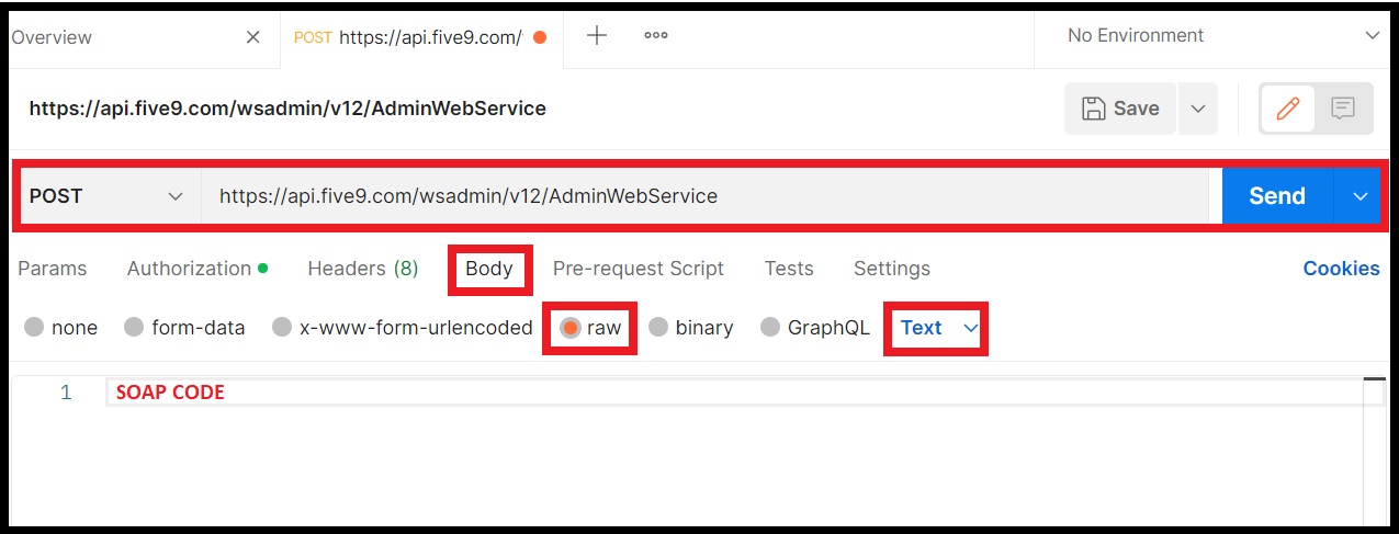 API | Creating a Reason Code using Postman