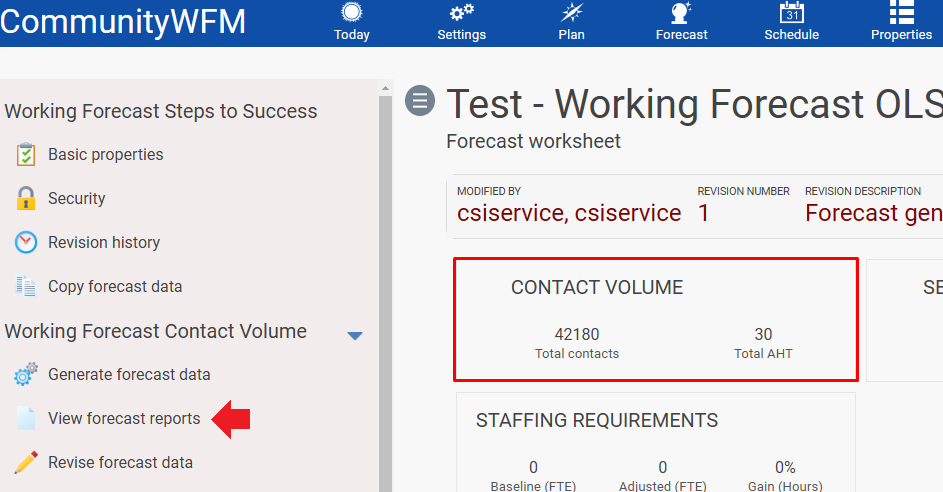 WFM | How To Generate a Forecast for Contact Volume