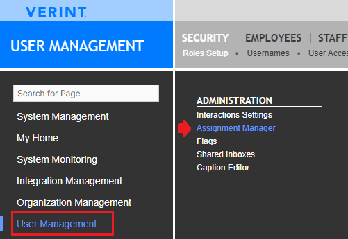 Verint | How to enable Category option in Advanced Search interactions