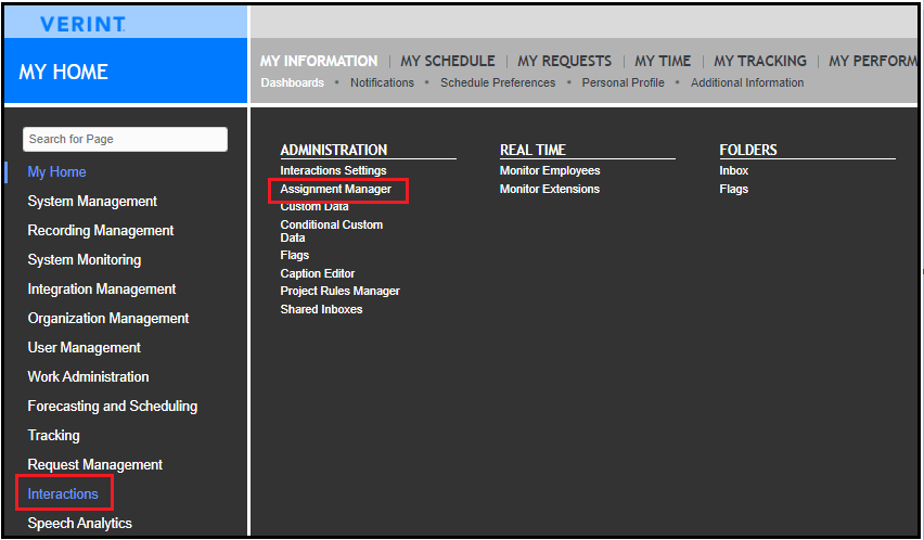Verint | Unable to see Shared Inbox