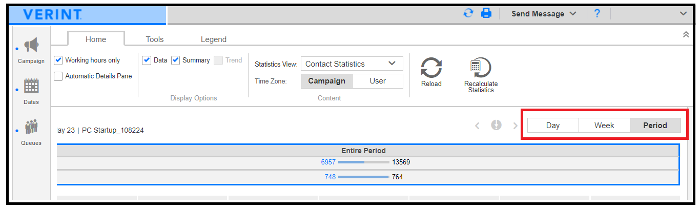 Verint | Track Queue Performance