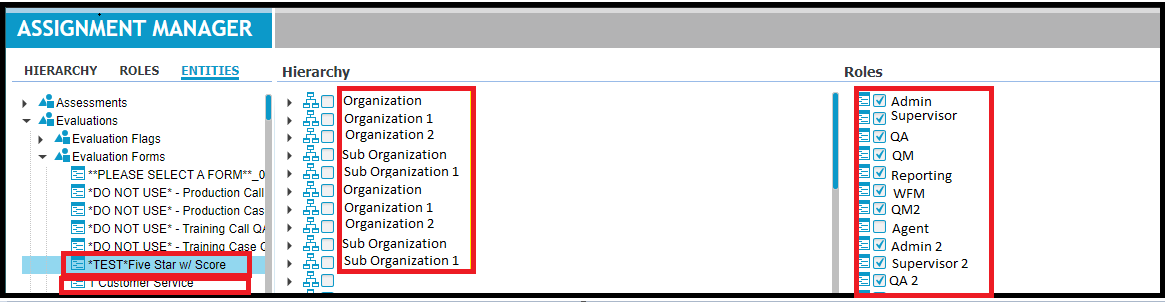 Verint | How to enable Evaluation forms on Assignment Manager?