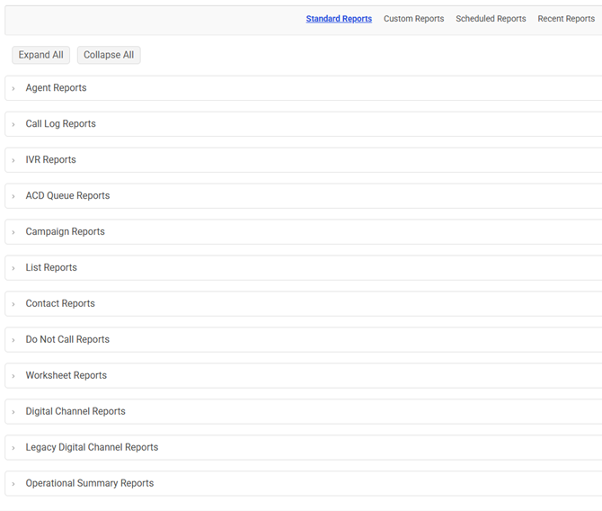 Reporting | Generating Standard Reports