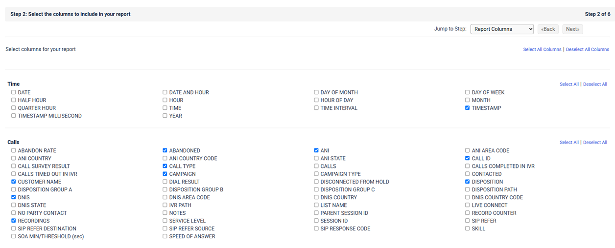 Reporting | Generating Standard Reports