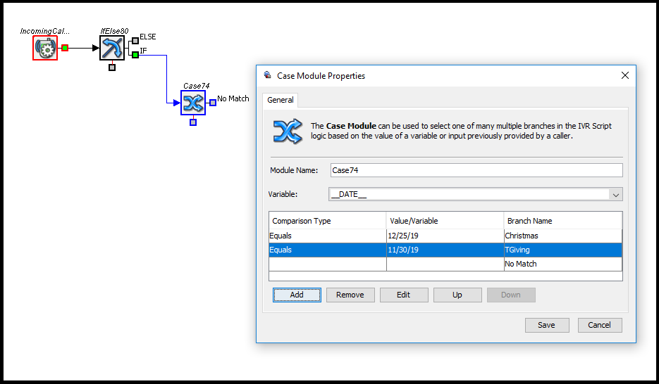 Administrator | Managing schedules through the IVR