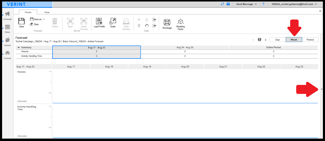 Verint | How To Create a Forecast