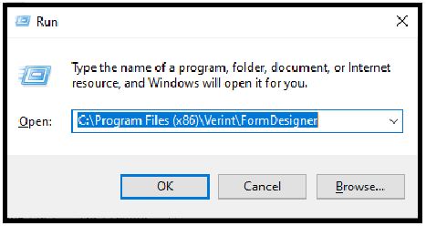 Verint | How to install Form Designer through OKTA